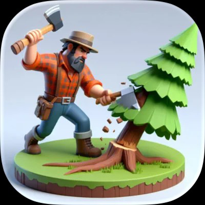 تحميل لعبة Lumberjack Sim 3D للآيفون برابط مباشر كامل مجانا